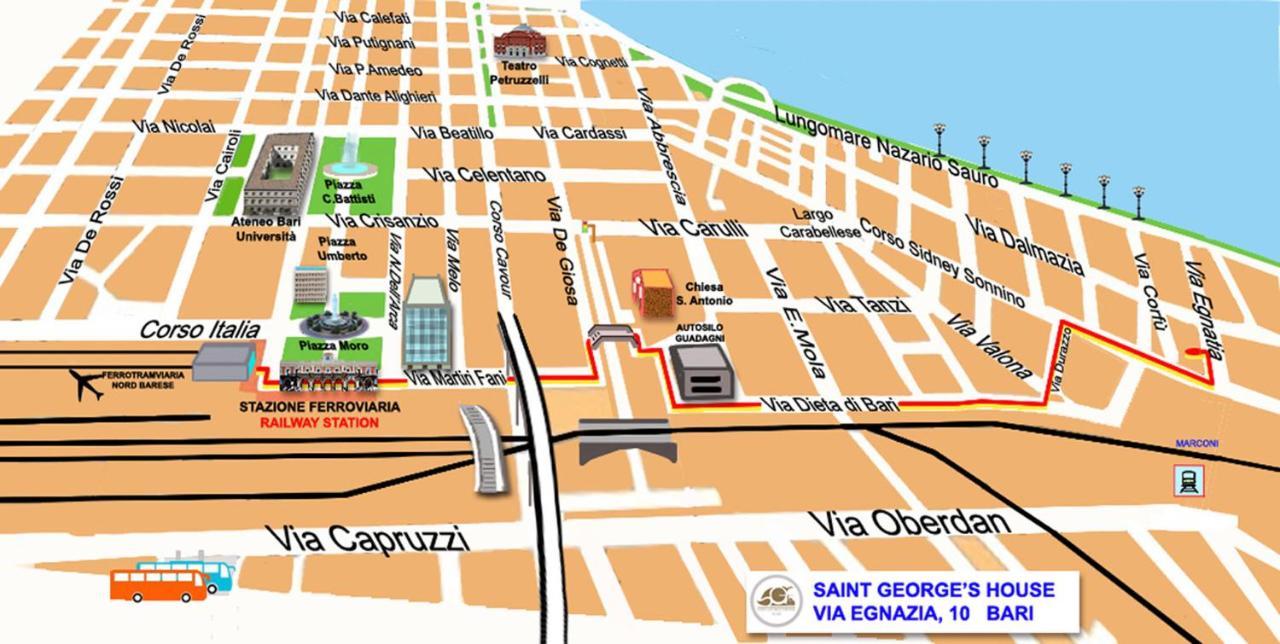 Saint George'S House Bari Apartment Ngoại thất bức ảnh